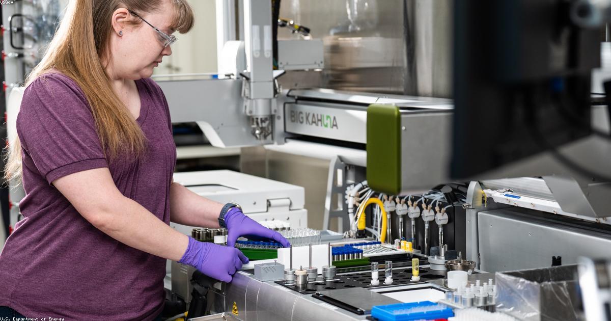 Industrielt kontrolrum og styring